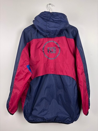 Giacca a vento leggera vintage anni 2000 Nike Team FC Barcelona blu taglia XL - Foto 4 di 9