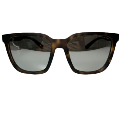 Armani Exchange AX4108S 8029Z3 Havana Square Gray Polarized  display picture 3