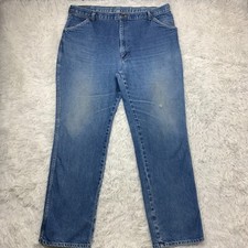 Vintage Wrangler Jeans 40x32 Blue Big Ben Western Faded Cowboy Tag 42x34