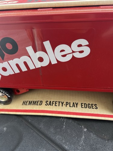 wow HTF Vintage Nylint Go Gambles Semi Tractor Trailer Truck MISB #4137 - 1977 - Picture 5 of 13