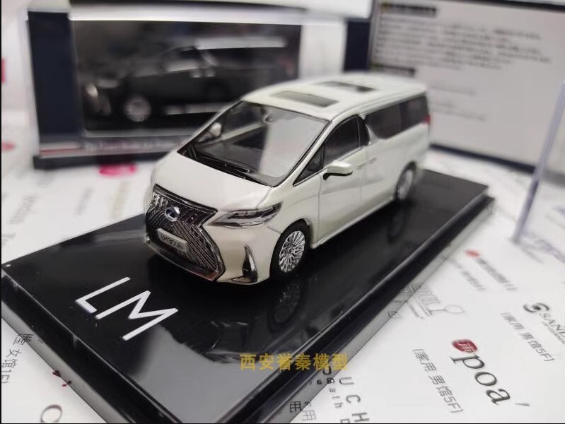 着払い1万円！LEXUS LM300h ホワイト ミニカー 1/43 HOBBYJAPAN 1/64 Lexus LM300h Mini nanny alloy car model | eBay
