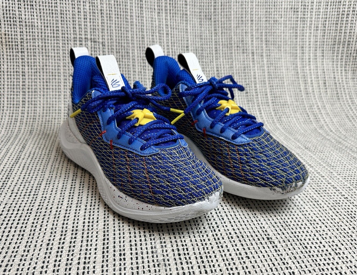 Under Armour Stephen Curry 10 Dub Nation Mens 7 Blue Yellow