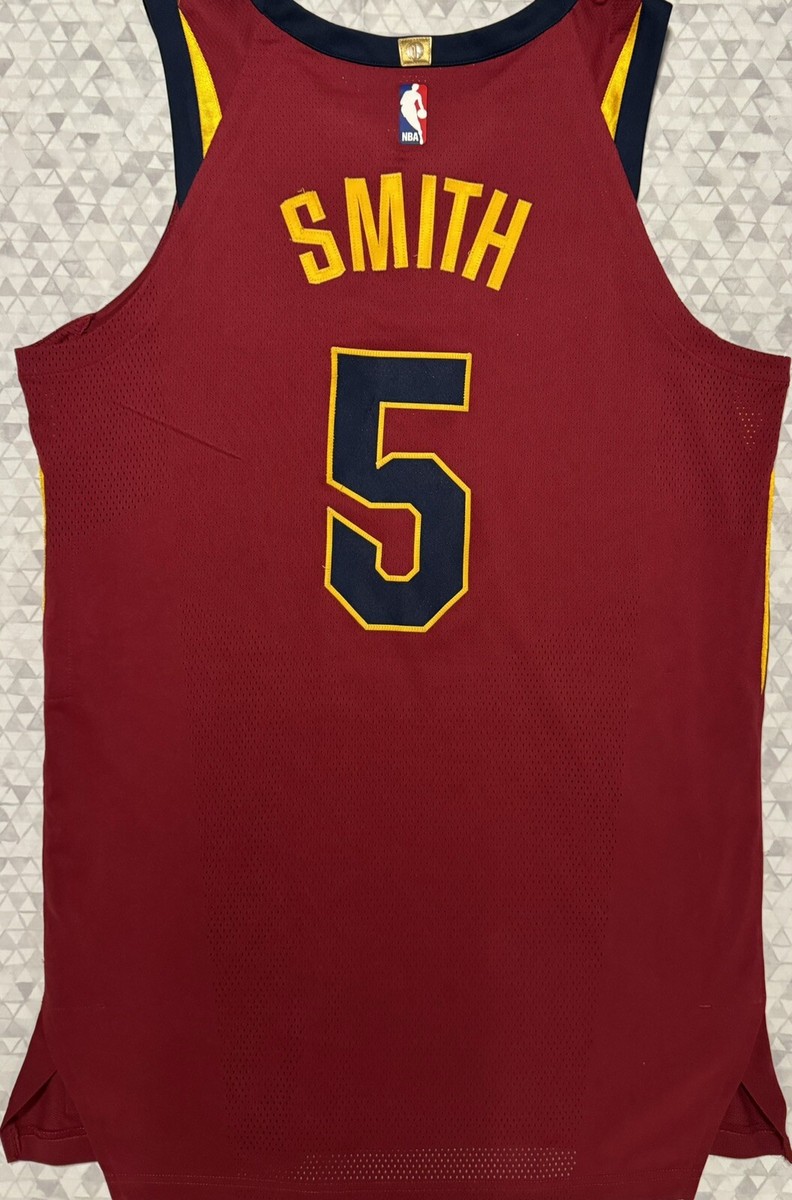 Authentic Nike NBA Cleveland Cavaliers JR Smith Team Issued Basketball  Jersey