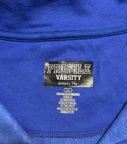 Kansas Jayhawks Varsity Profiljacke Größe Damen 3XL Einzelhandel $ 64,99 - Bild 3 von 4