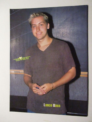 LANCE BASS OF N'SYNC PHOTO PIN UP TEEN BEAT MAGAZINE PICTURE CLIPPING V11