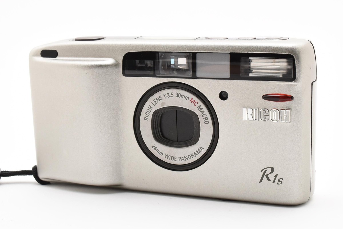 Read [Near MINT] Ricoh R1s R1 S Silver 35mm Point & Shoot Film