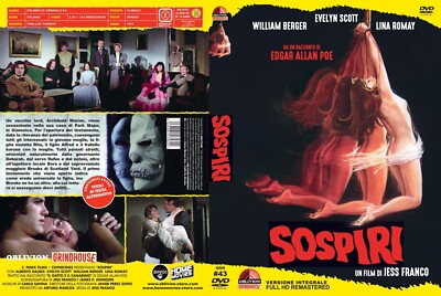 Sospiri, 1974 Jess Franco (DVD - Oblivion Grindhouse) Nuovo
