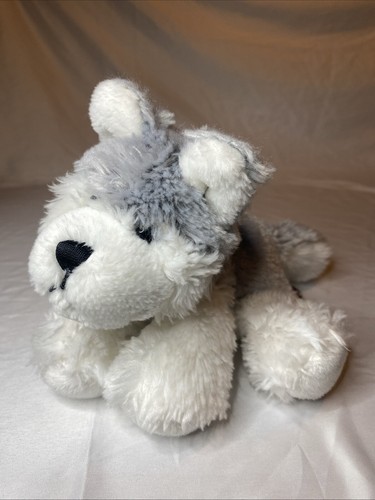 8" Webkinz Grey & White Husky Dog Plush HM120 Stuffed Animal Retired, No Code - Picture 3 of 4