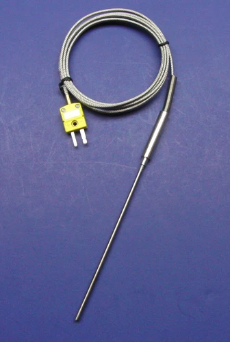 6 inch K-type Thermocouple Sensor High Temperature Stainless Steel Insertion HT3