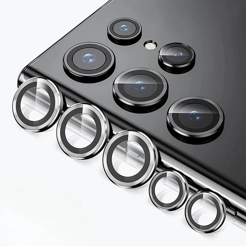 Metal 9H HD Glass Camera Protector for Samsung Galaxy S25 Ultra Alloy Lens Rings - Picture 17 of 21