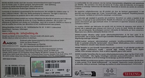 Wiking 1:32 Fendt 728 Gen 7 100000 Limited Edition 1000 OVP neu Prospekte - Bild 13 von 14