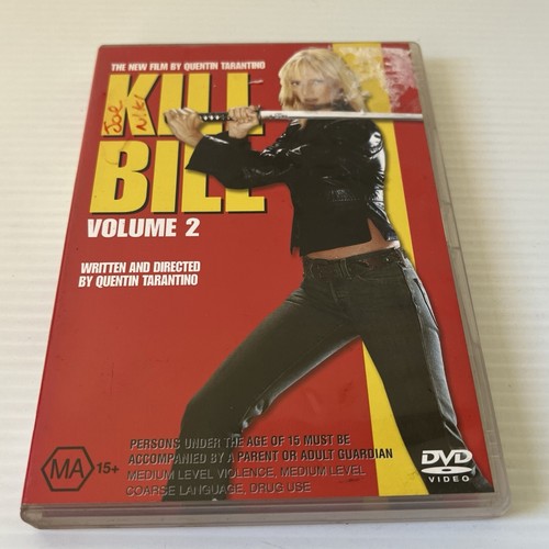 Pulp Fiction VHS + DVD Set. + Kill Bill Vol 1 & 2 DVD Tarantino - Picture 13 of 16