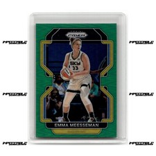 2022 Panini Prizm WNBA - Emma Meesseman #123 Green Prizm SP