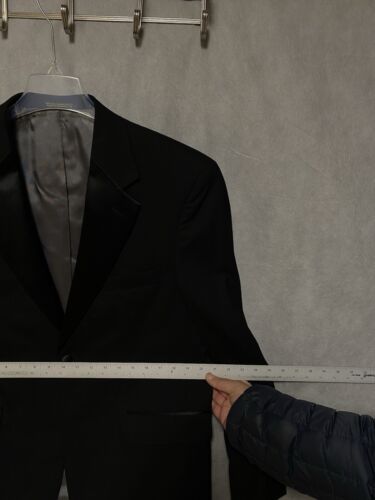 Stafford Tuxedo Suit Men 40R Waistband Wedding Prom Mason Formal 30 X 30.5 Pants - Picture 4 of 22