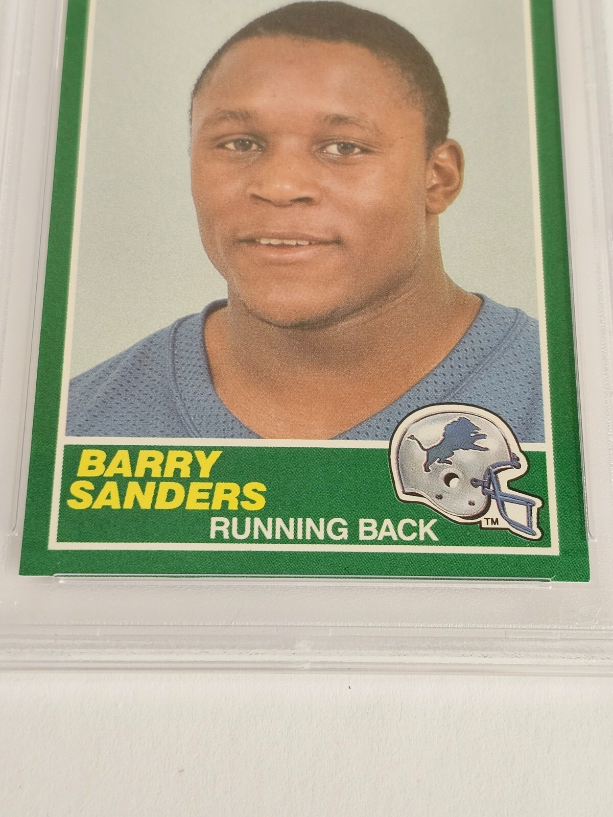 1989 Score 257 Barry Sanders PSA 10 Gem Mint Rookie Card Detroit Lions GOAT eBay
