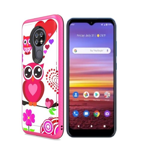 Für AT&T Radiant Max gebürstet/Cricket Ovation Muster Cover Hülle - Bild 7 von 11