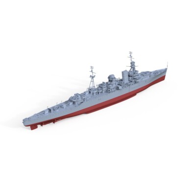 MRY-SFW SSC2000561S 1:2000 HMS Hawkins Cruiser 1942 Full Hull