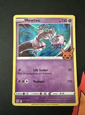 pokemon halloween cards mewtwo Mewtwo 056/172 Trick or Trade Booster Bundle Holo for sale online