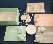 Owlet Dream Smart Sock 2 Mint Green Baby Monitor Heart Rate O2 Sensors W 4 Socks