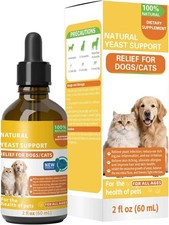 Natural Yeast Infection Treatment for Dogs, Dog Allergy Relief, Skin Itch Relief