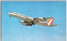 APSA - PERUANAS SA AIRLINES - Convair CV-990A airlines aviation Postcard Peru
