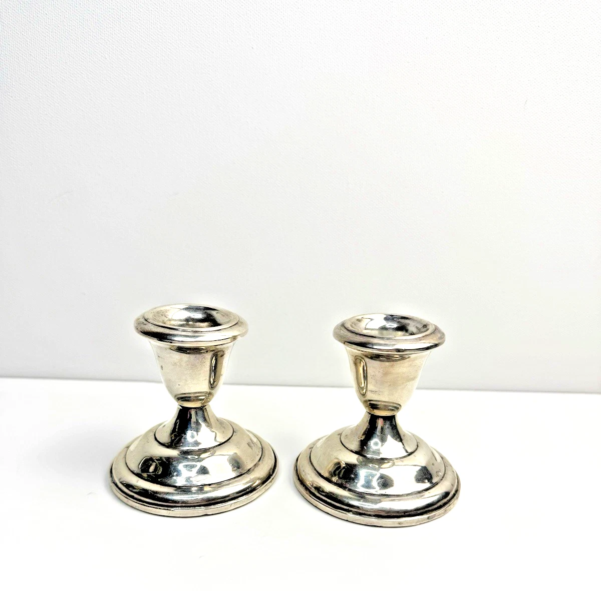 Empire Sterling Weighted Candle Holders for sale | eBay