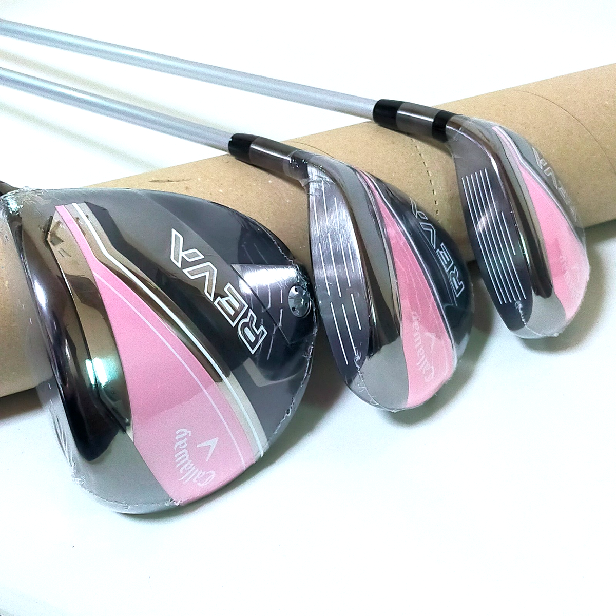 Callaway REVA 9pc Ladies Golf Set w/ Bag L Flex Carbon RH Pink
