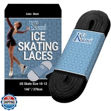 Kami-So Ice Skate Laces for Figure Skates  Tangle-Resistant Laces with Easy-...