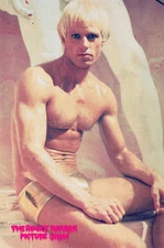 1982 Rocky Horror Picture Show Original Postcard - Peter Hinwood As Rocky Horror