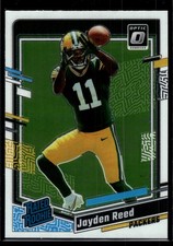 Jayden Reed 2023 Donruss Optic Rated Rookie Card #239