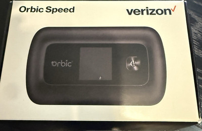 Orbic Speed ORB400LBVZRT LTE Wi-Fi Hotspot Modem Verizon Secure Connection
