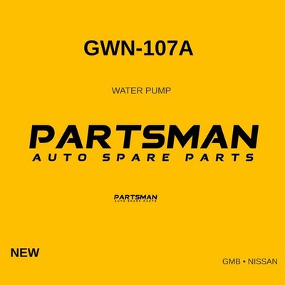 GMB 2011-2017 Nissan Juke Water Pump GWN-107A