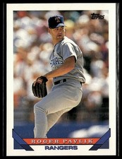 Roger Pavlik *ROOKIE CARD* (RC) 1993 Topps #223. rookie card picture