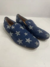 Steve Madden Men's Lodestar Slip-On Loafer Denim Fabric Size 10 M