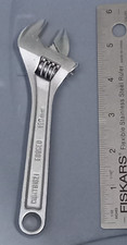 Craftsman 6 In Adjustable Wrench Steel Cmmt81621 Ruler Jaw I-beam Handle New