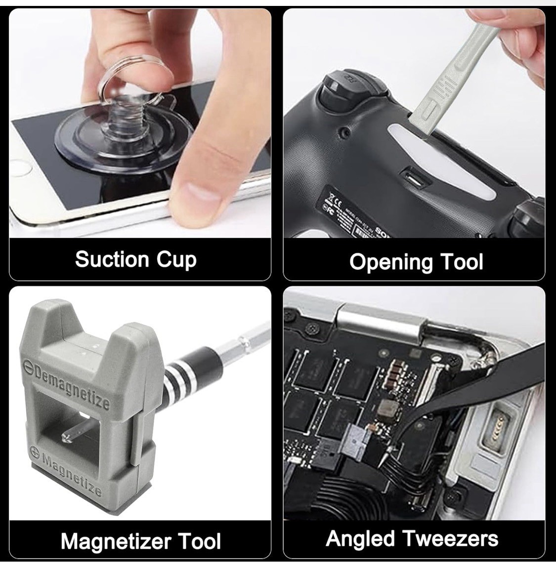 115 in 1 Precision Screwdriver Set Acssart Magnetic Bit Computer Repair Tool Kit