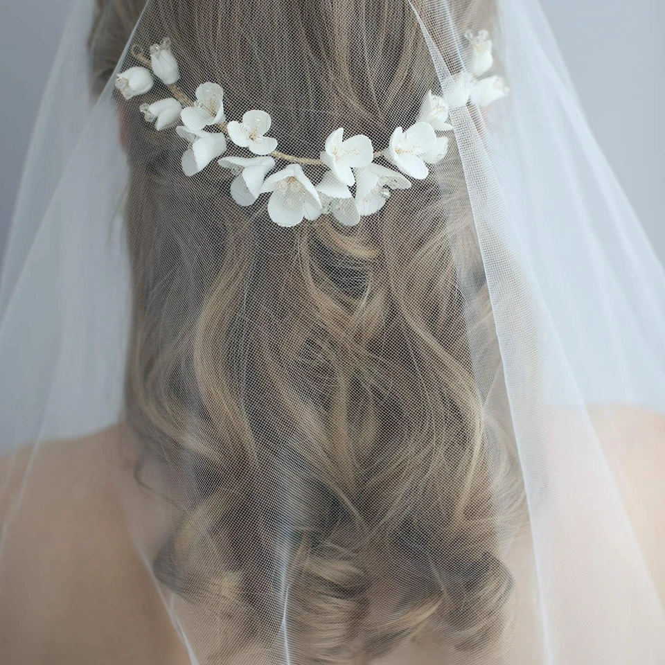 Donna Clip Pettine per Capelli,Gioielli Da Sposa,Accessori per Capelli Sposa,Gio - Immagine 3 di 4