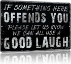 Vintage Garage Decor Funny Sarcasm Metal Tin Signs Home Bar Man Cave Wall Decor