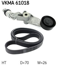 SKF Keilrippenriemensatz VKMA 61018 für TOYOTA RAV 2 COROLLA Verso CELICA VVT