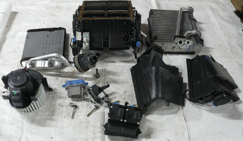 Heizung Klima Gebläse Lüfter Stellmotor Widerstand Verdampfer Set VW Touareg 7L