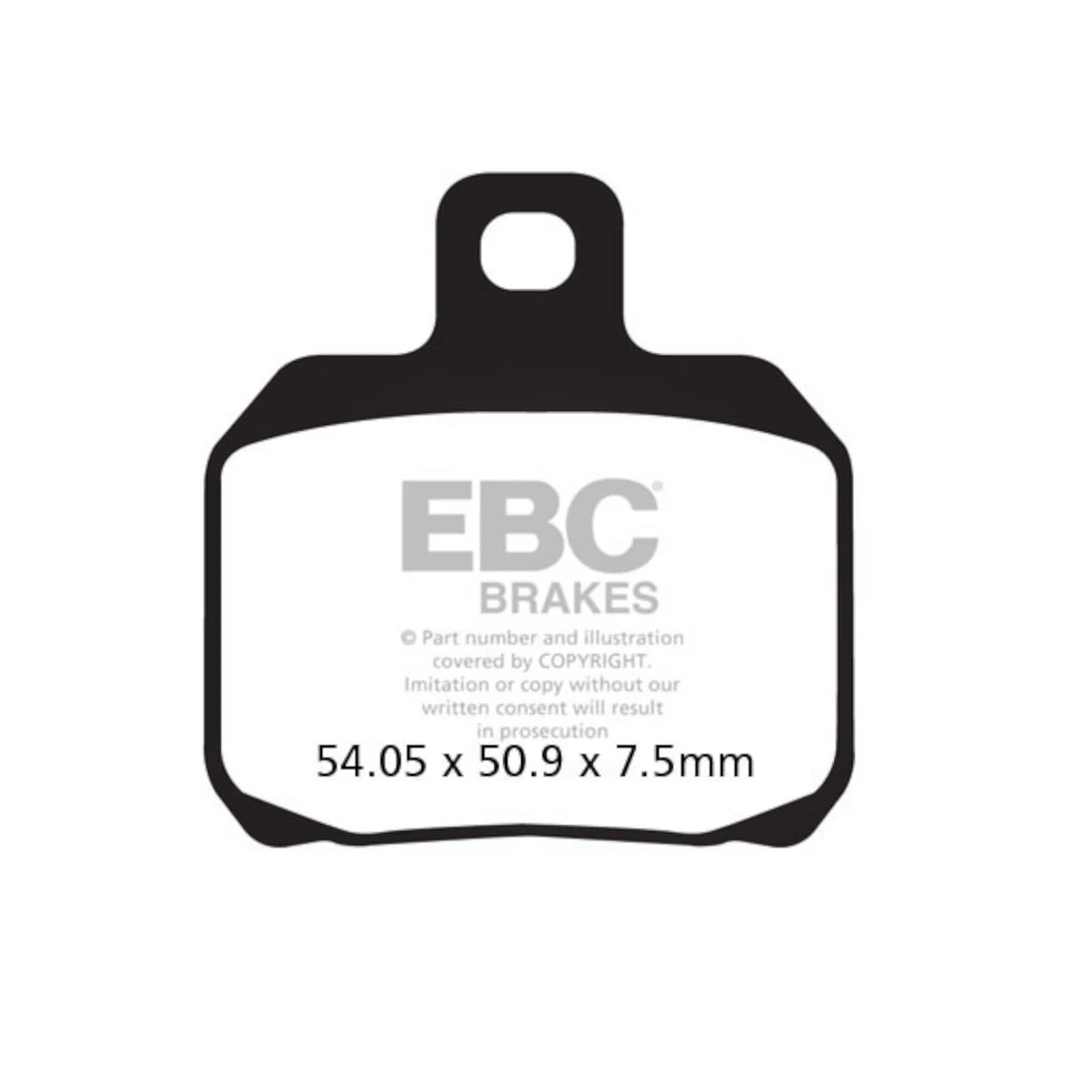 Pastillas freno trasero EBC DUCATI 749 S 2003-2006 Foto 2 de 4