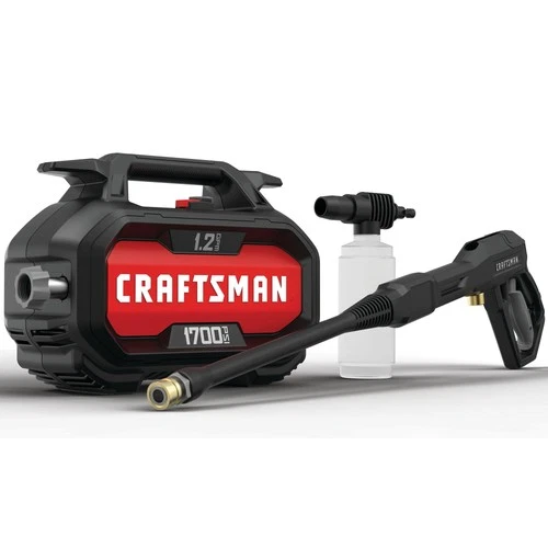 CRAFTSMAN Electric Pressure Washer, Cold Water, Lightweight Corded Power Wash...