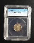 1926 D Mercury Dime ICG VF25