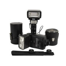 Assorted Lot Camera Flashes