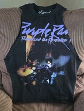 Prince - Purple Rain - Cut Tank Top - Small - 10 X 18x 24