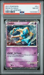 Deoxys SL1 Call of Legends Shiny Holo Rare