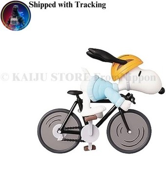 UDF Ultradi Tail Figure No.691 PEANUTS Series 14 Bicycle Rider Snoopy Bicycle