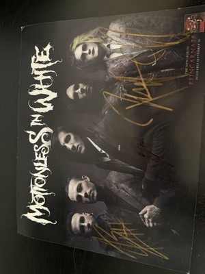 Motionless in White Band Reincarnate Promo Poster, Signed 2014