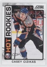 2012-13 Score Hot Rookies Casey Cizikas #514 0c2
