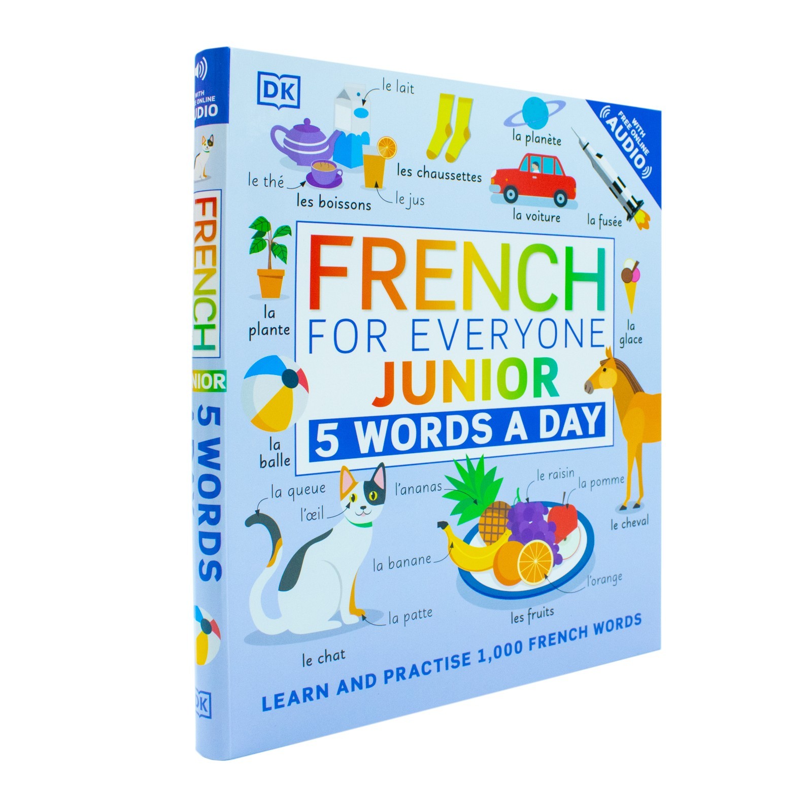 French for Everyone Junior 5 Words a Day by DK (Paperback Book) - Image 2
